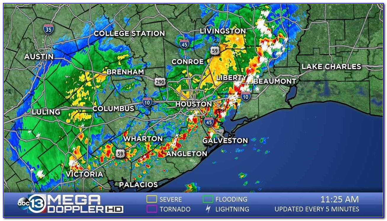 Houston Weather Map Forecast