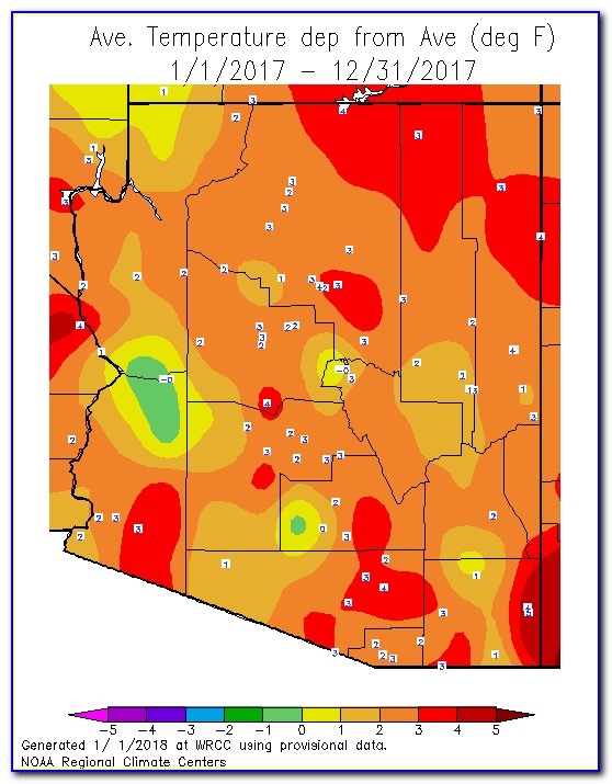 Interactive Weather Map Arizona