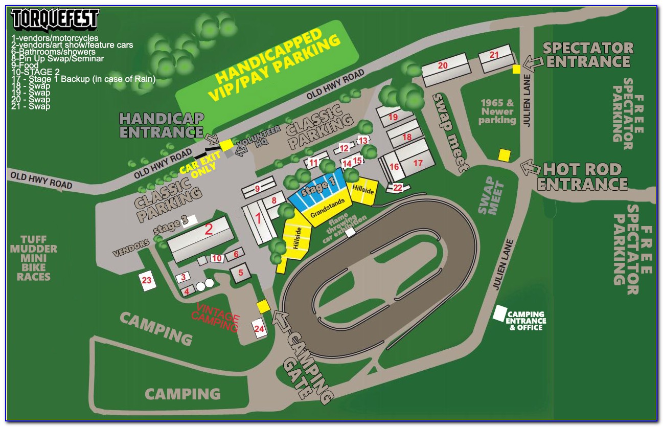 Iowa State Fairgrounds Camping Map
