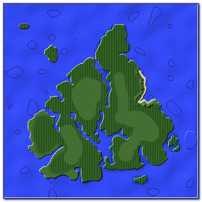 Isla Nublar And Isla Sorna Map