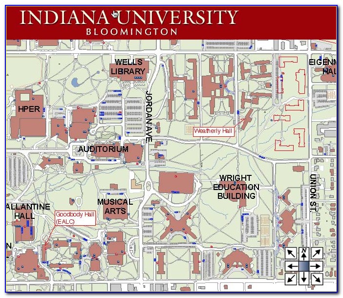 Iu Northwest Campus Map