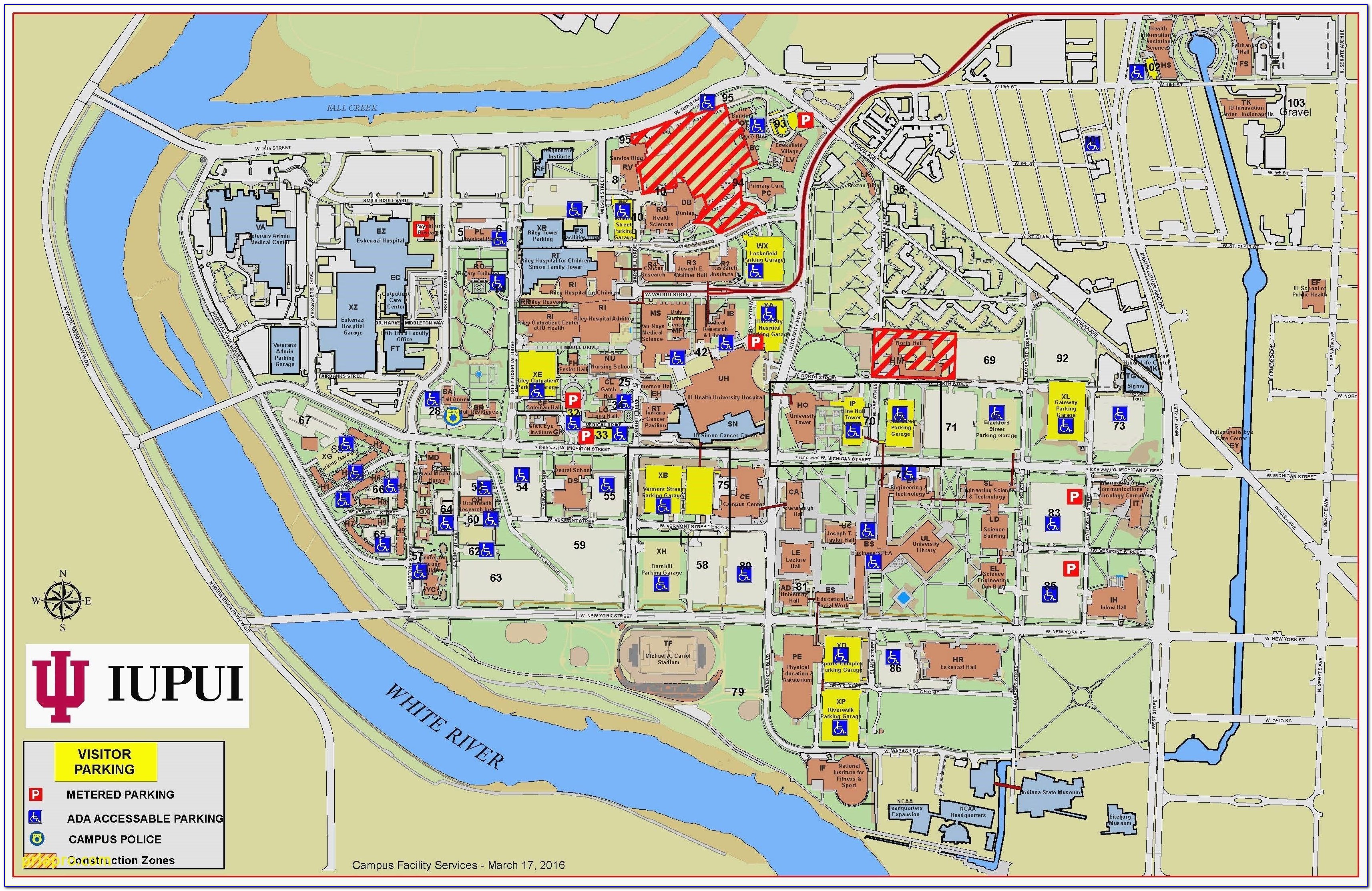 Iupui Campus Map