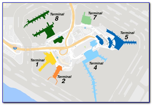 Jfk Terminal 7 Smoking Area Map