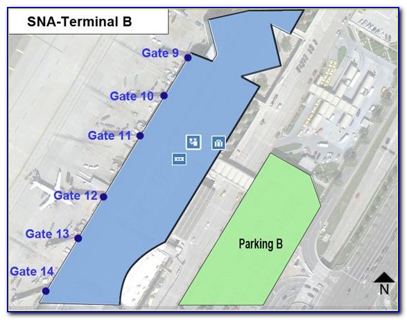 John Wayne Airport Map Alaska Airlines