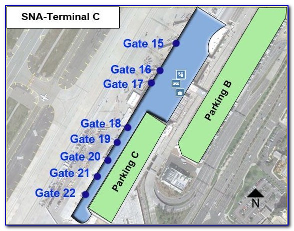 John Wayne Airport Map Of Area