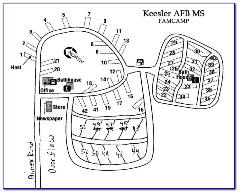 Keesler Afb Street Map