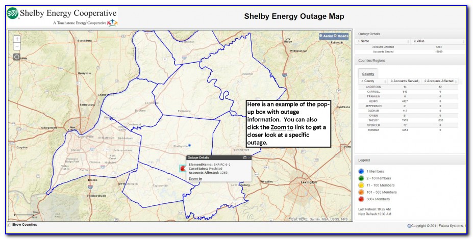 Kentucky Utilities Power Outage Map