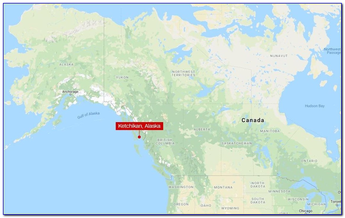 Ketchikan Alaska Map Google
