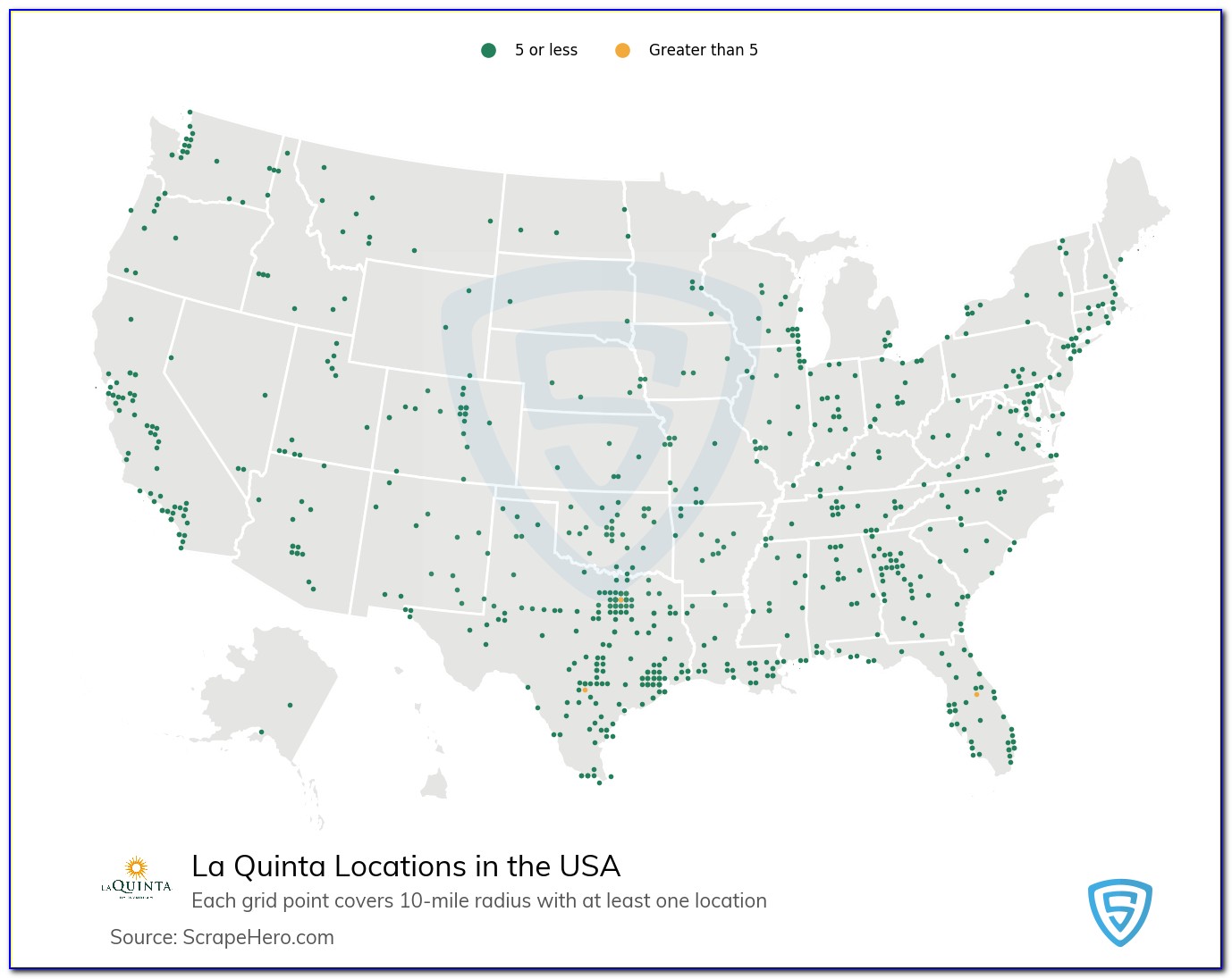 La Quinta Locations Map Usa