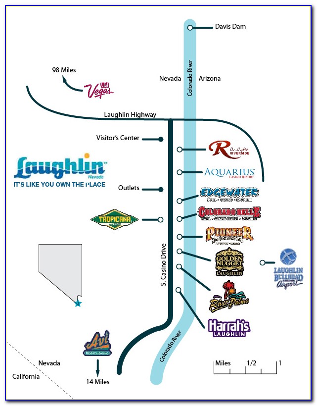 Laughlin Casino Map