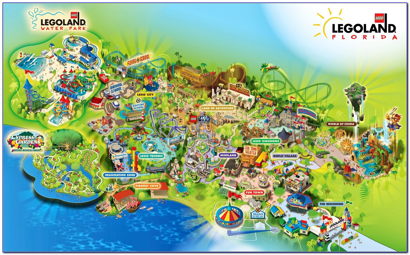 Legoland Florida Map Download