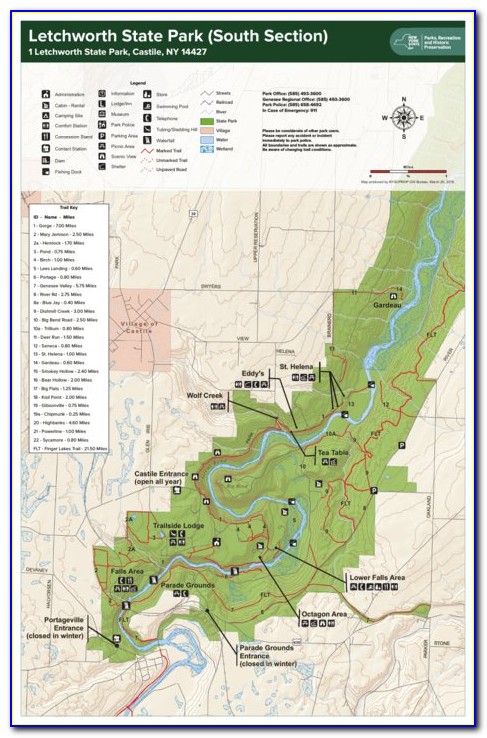 Letchworth State Park Map (pdf)