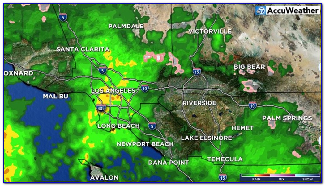 Los Angeles Weather Radar Hourly