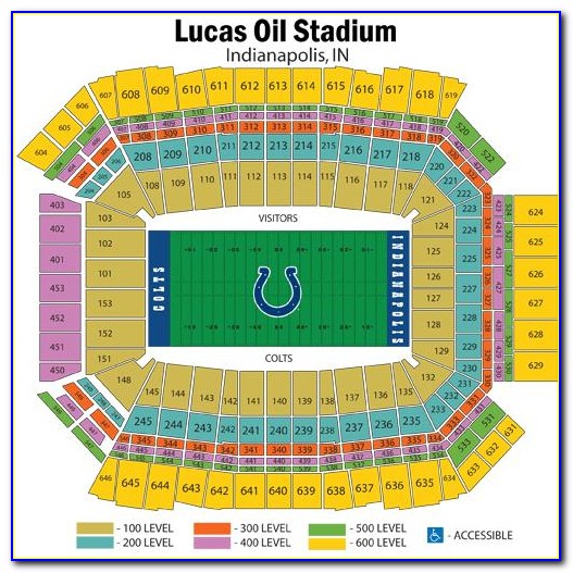 Lucas Oil Stadium Map Seats
