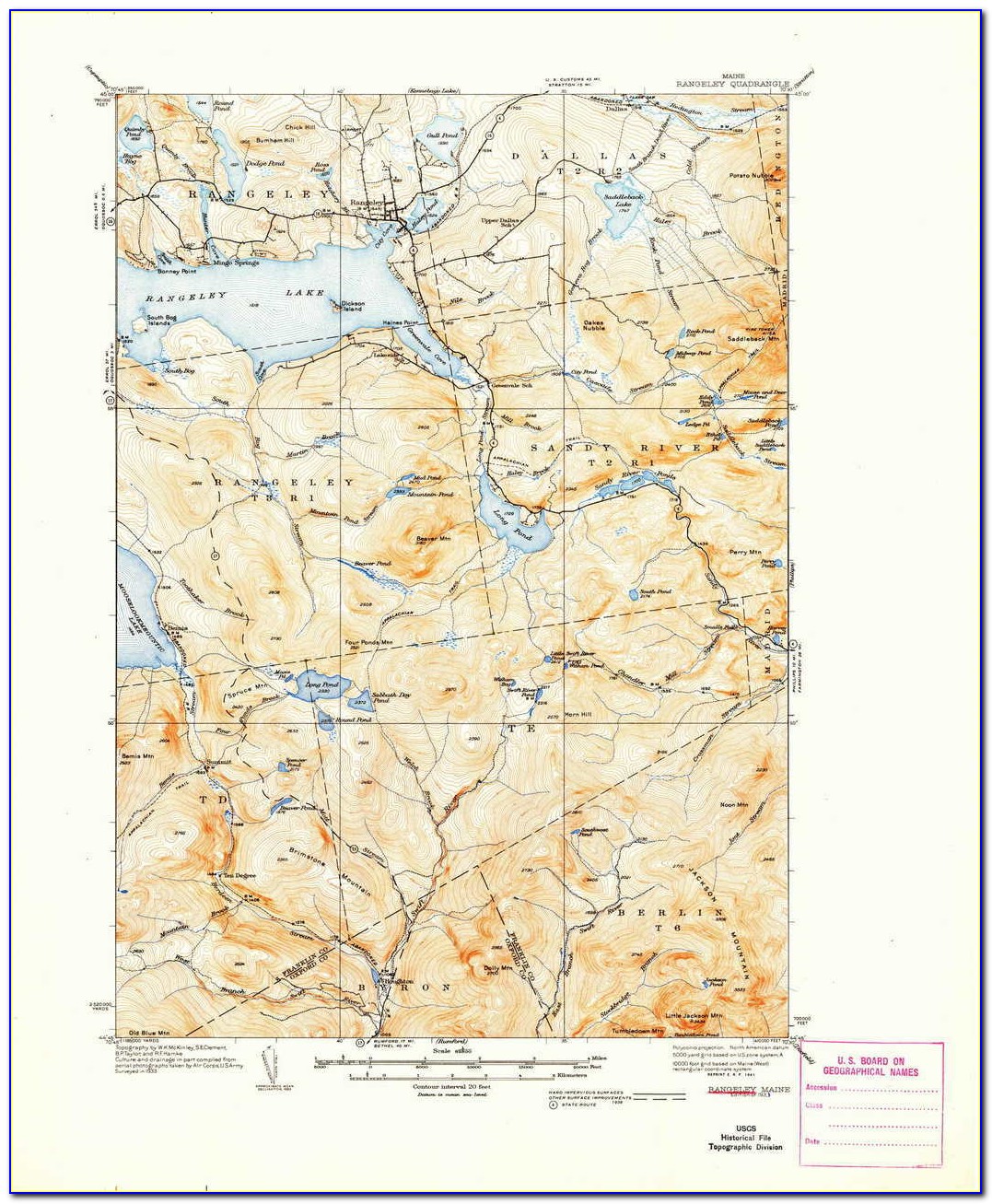 Maine Gis Topographic Maps