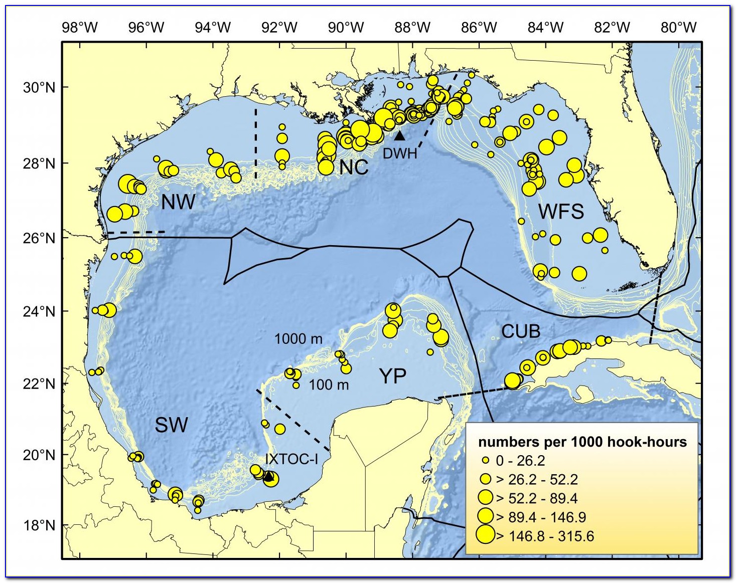 Map Of All Oil Rigs In Gulf Of Mexico