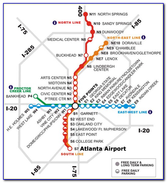 Marta Bus Route Map
