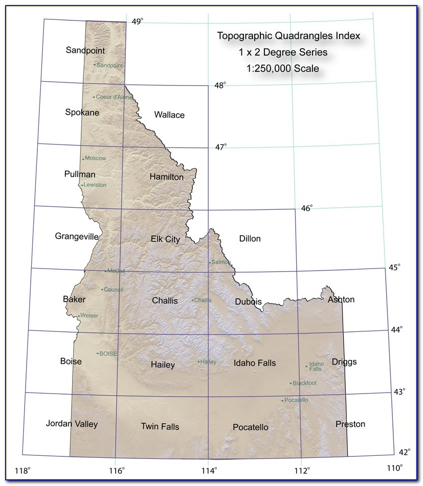 Mccall Idaho Topographic Map
