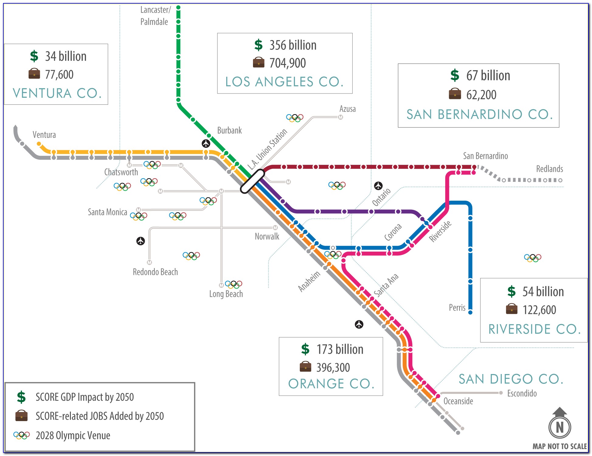 Metrolink Lines Los Angeles