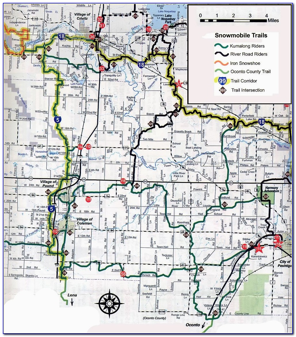 Michigan Snowmobile Trail Maps For Garmin Gps