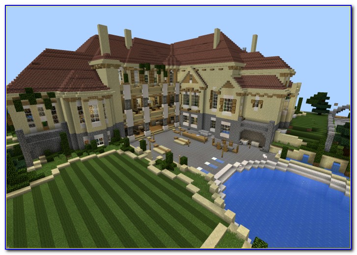 Minecraft Mansion Maps Pe