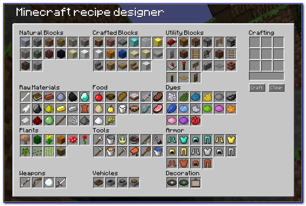 Minecraft Map Recipe Cartography Table