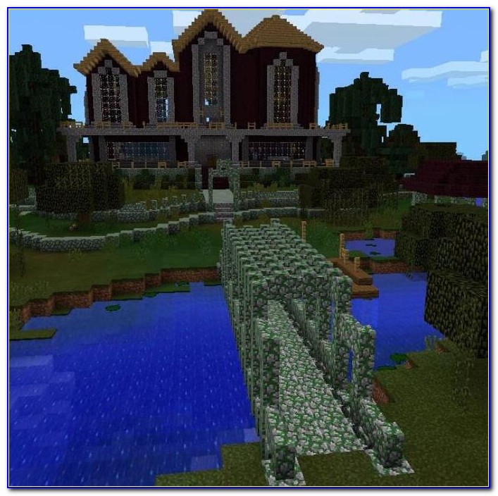 Minecraft Redstone Mansion Maps