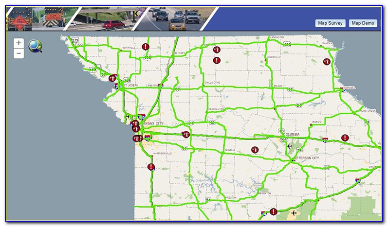 Modot Road Conditions Map Today