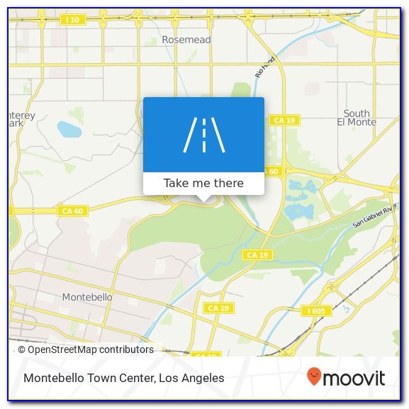 Montebello Mall Directory Map