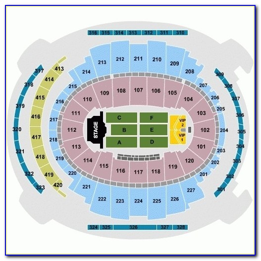 Msg Interactive Seat Map
