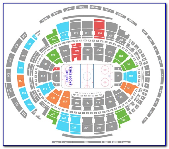 Msg Seat Map Hockey