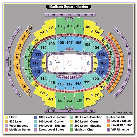Msg Seat Map View
