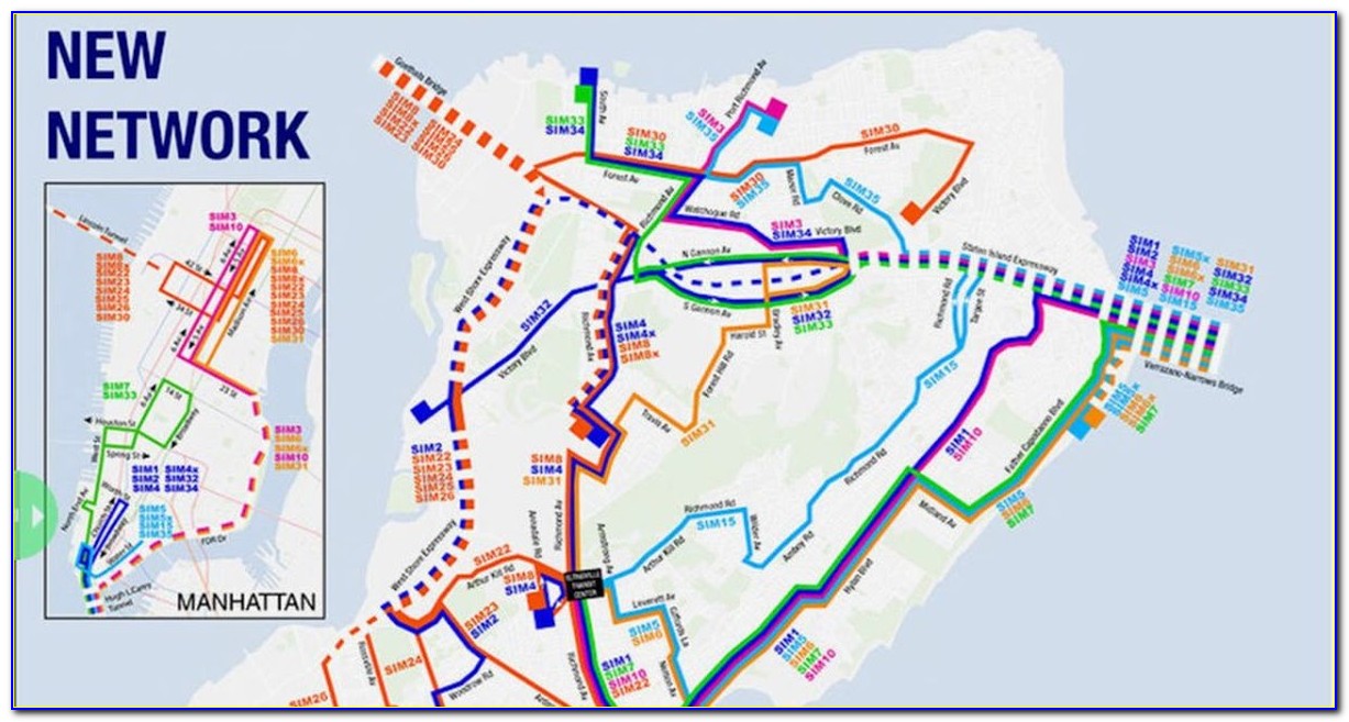Mta Bus Map Manhattan 2019
