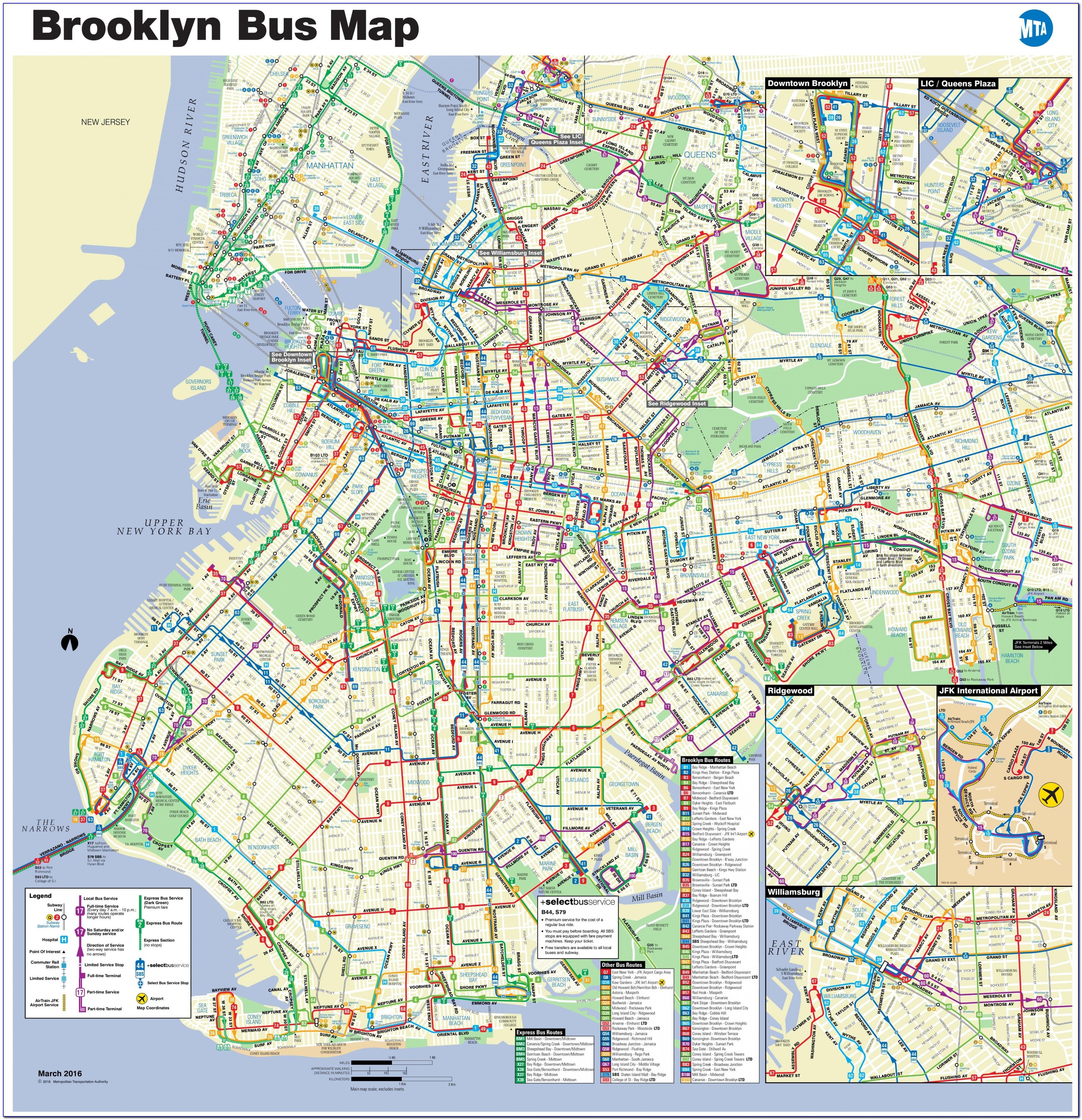 Mta Bus Route Map Brooklyn