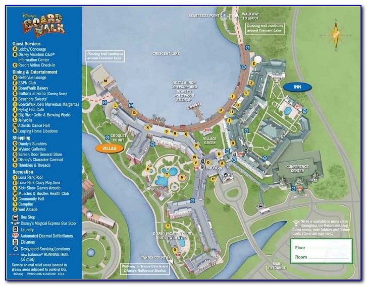 Myrtle Beach Boardwalk Hotels Map