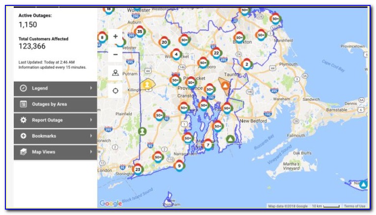 National Grid Power Outage Map Beverly Ma