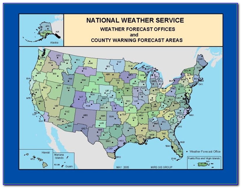 National Weather Service Map Click