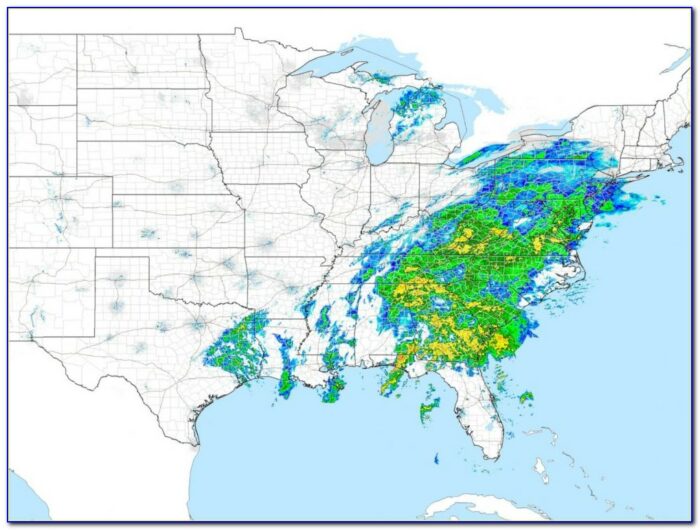 National Weather Service Radar Map