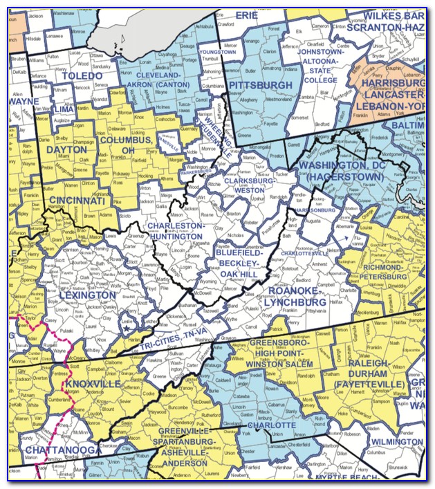 Nielsen Dma Map 2020