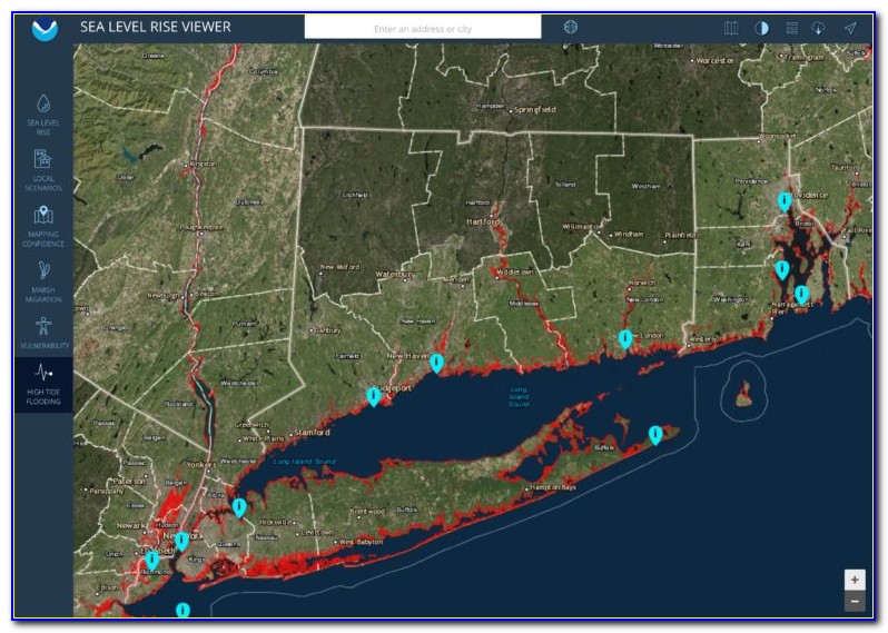 Noaa Interactive Flood Map
