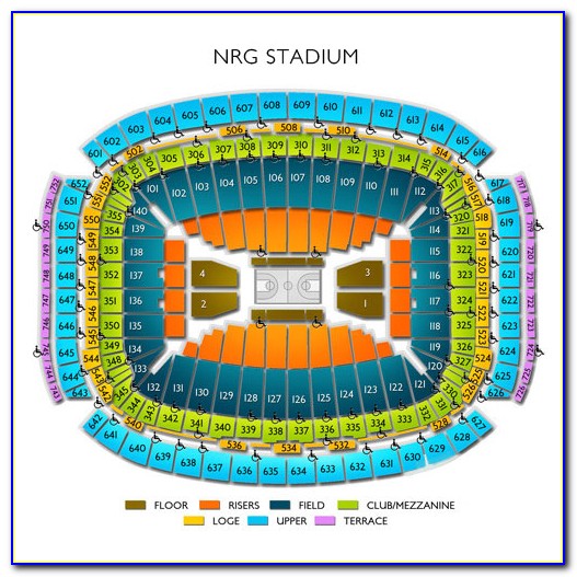 Nrg Stadium Seating Chart Rodeo 2020