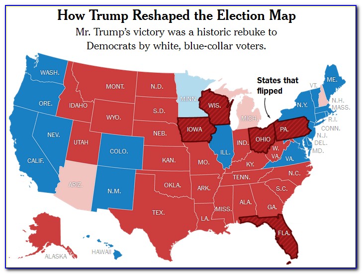 Nytimes Election Map 2018