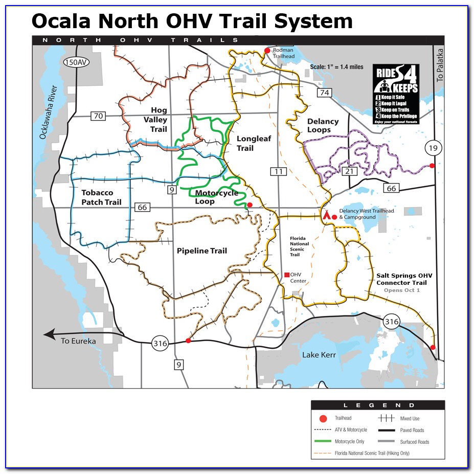Ocala National Forest Trailheads