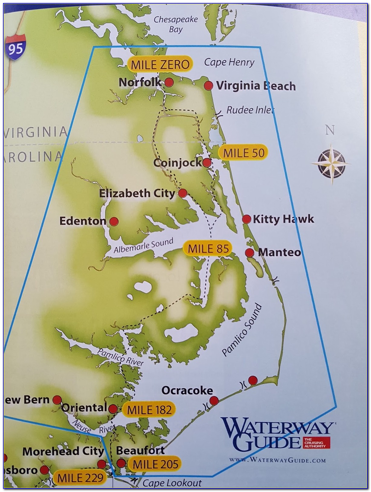 Ocracoke Island Ferry Map