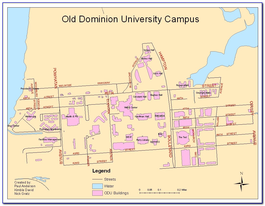 Odu Campus Map 2021