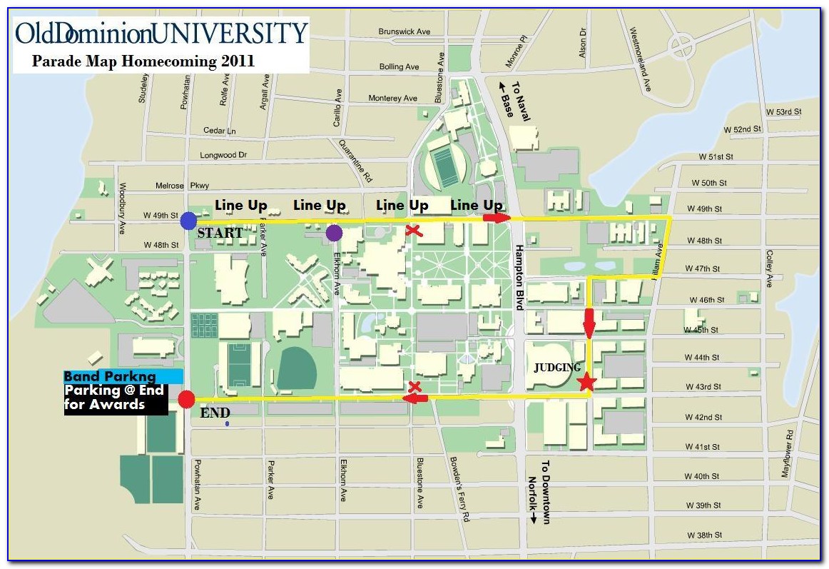 Odu Campus Map Bal