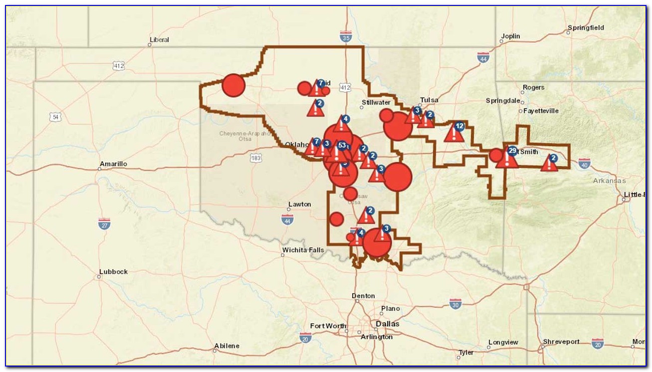 Oge Outage Map Tulsa