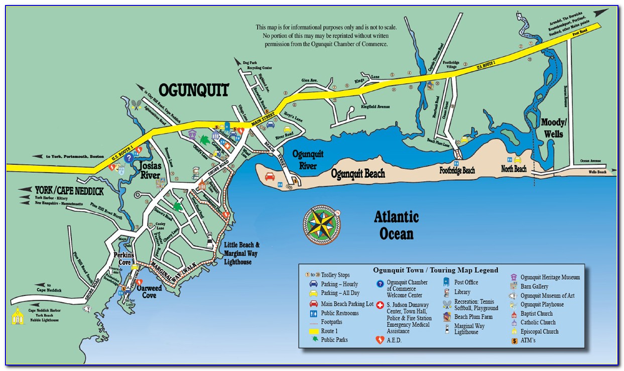 Ogunquit Maine Map Google
