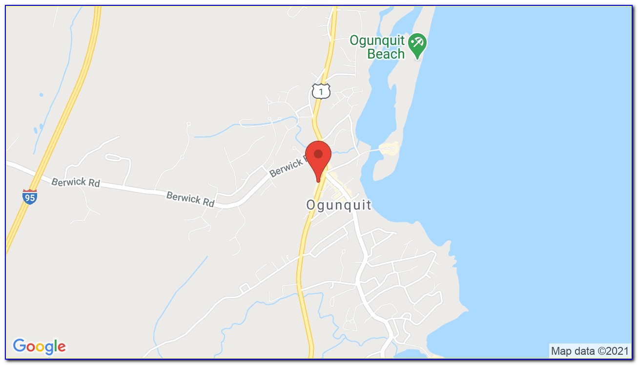 Ogunquit Maine Zoning Map
