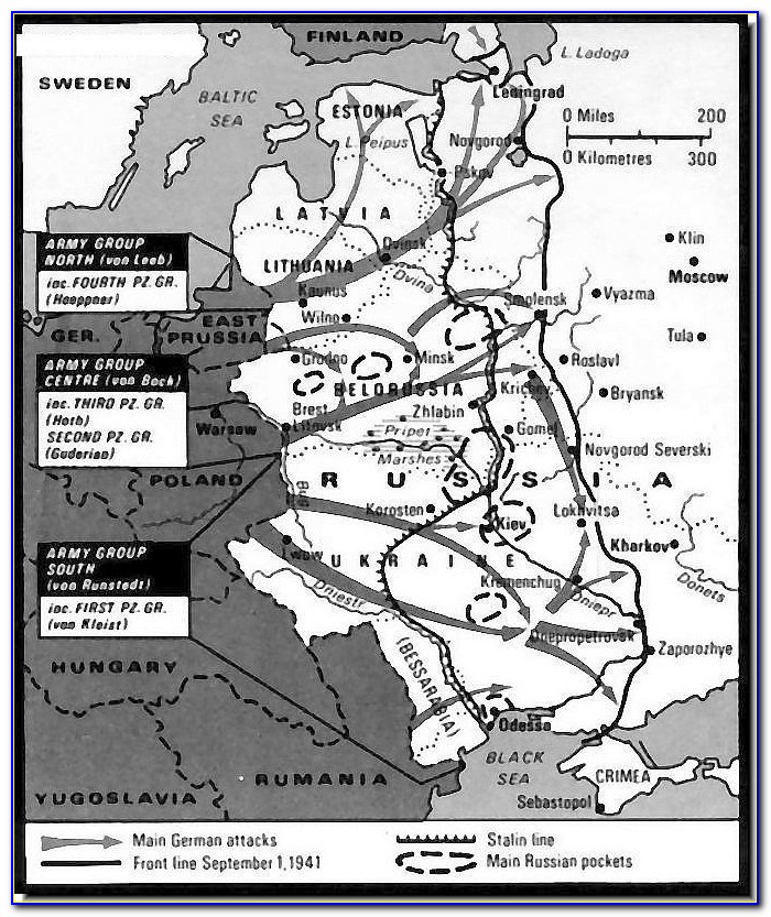 Operation Barbarossa Battle Maps